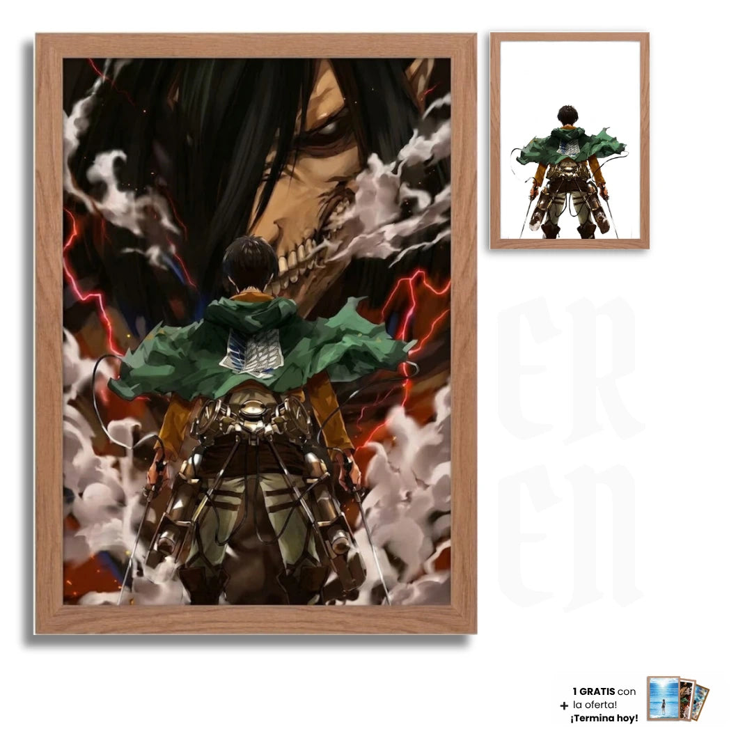 Titanled: Cuadro led de Aot