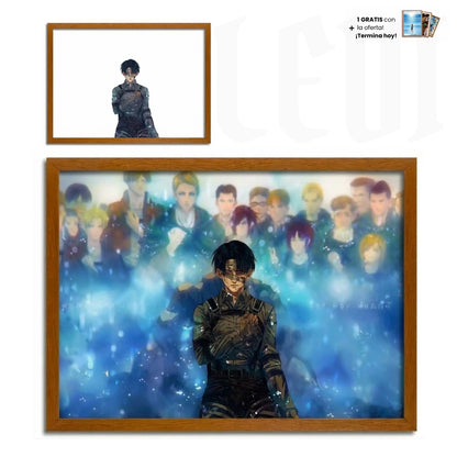 Titanled: Cuadro led de Aot