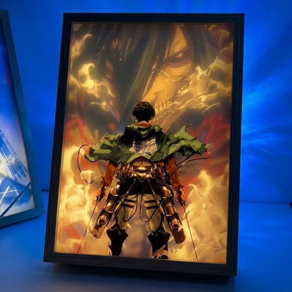 Titanled: Cuadro led de Aot