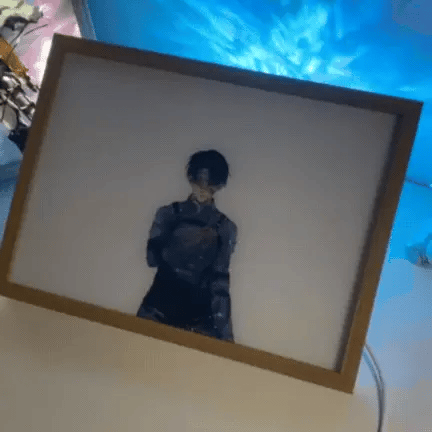 Titanled: Cuadro led de Aot